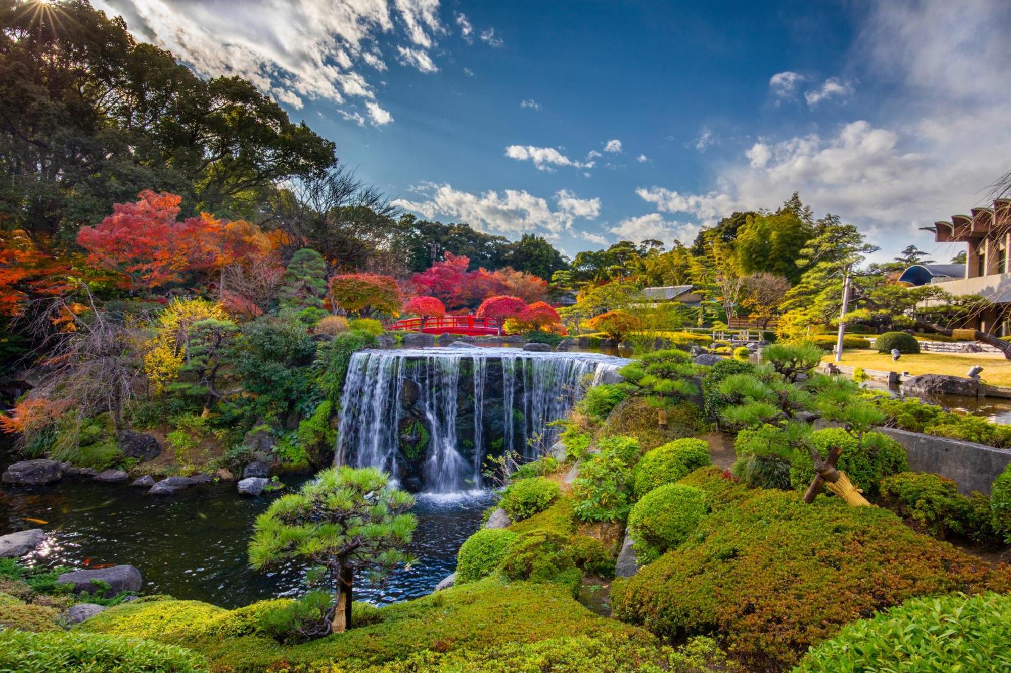 فندق نيو أوتاني طوكيو ذا مين المظهر الخارجي الصورة Shinden's North Garden